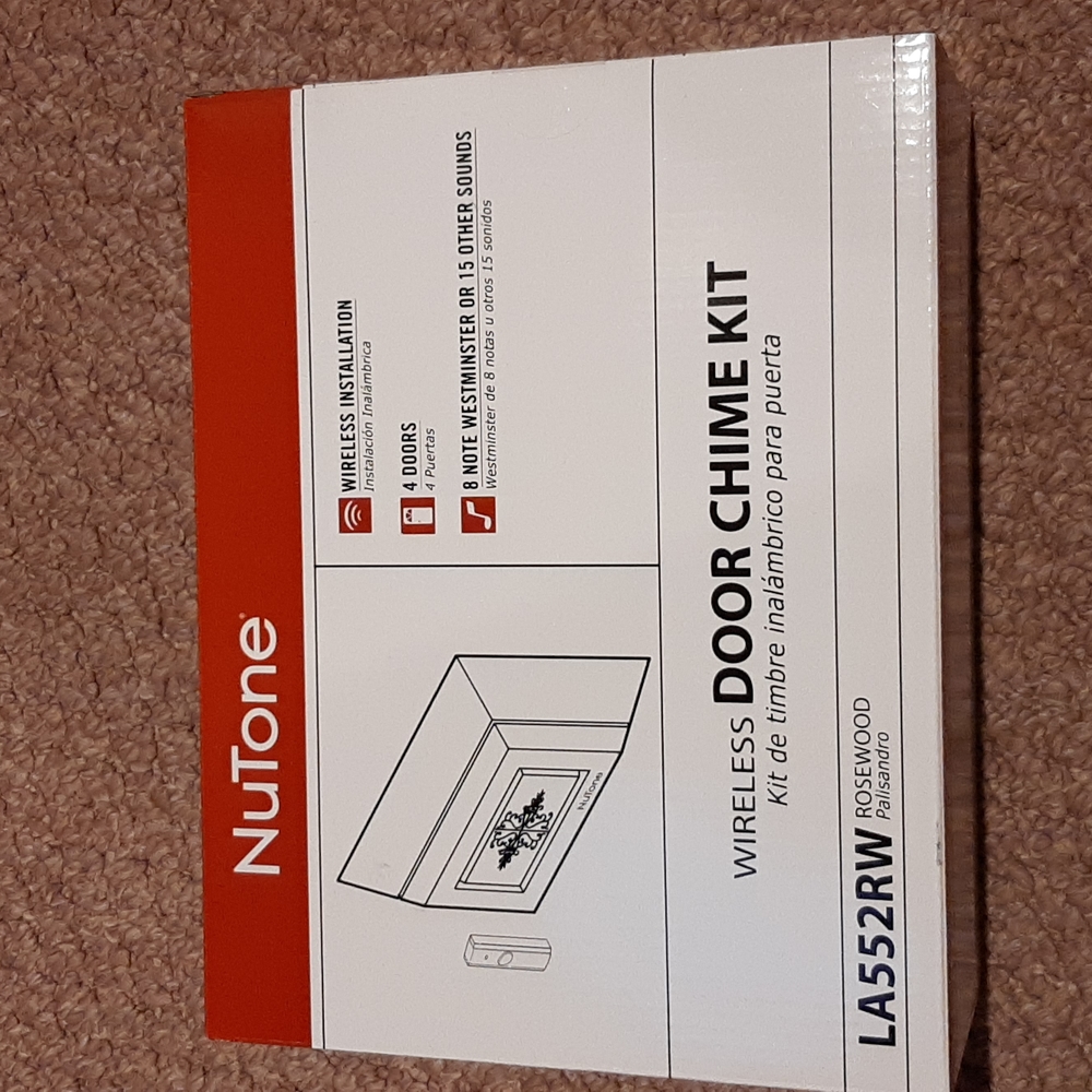 NWOT Nutone Wireless Door Chime Kit